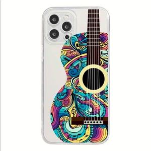 Colorful Musical Guitar Instrument iPhone 12/12 Pro Case